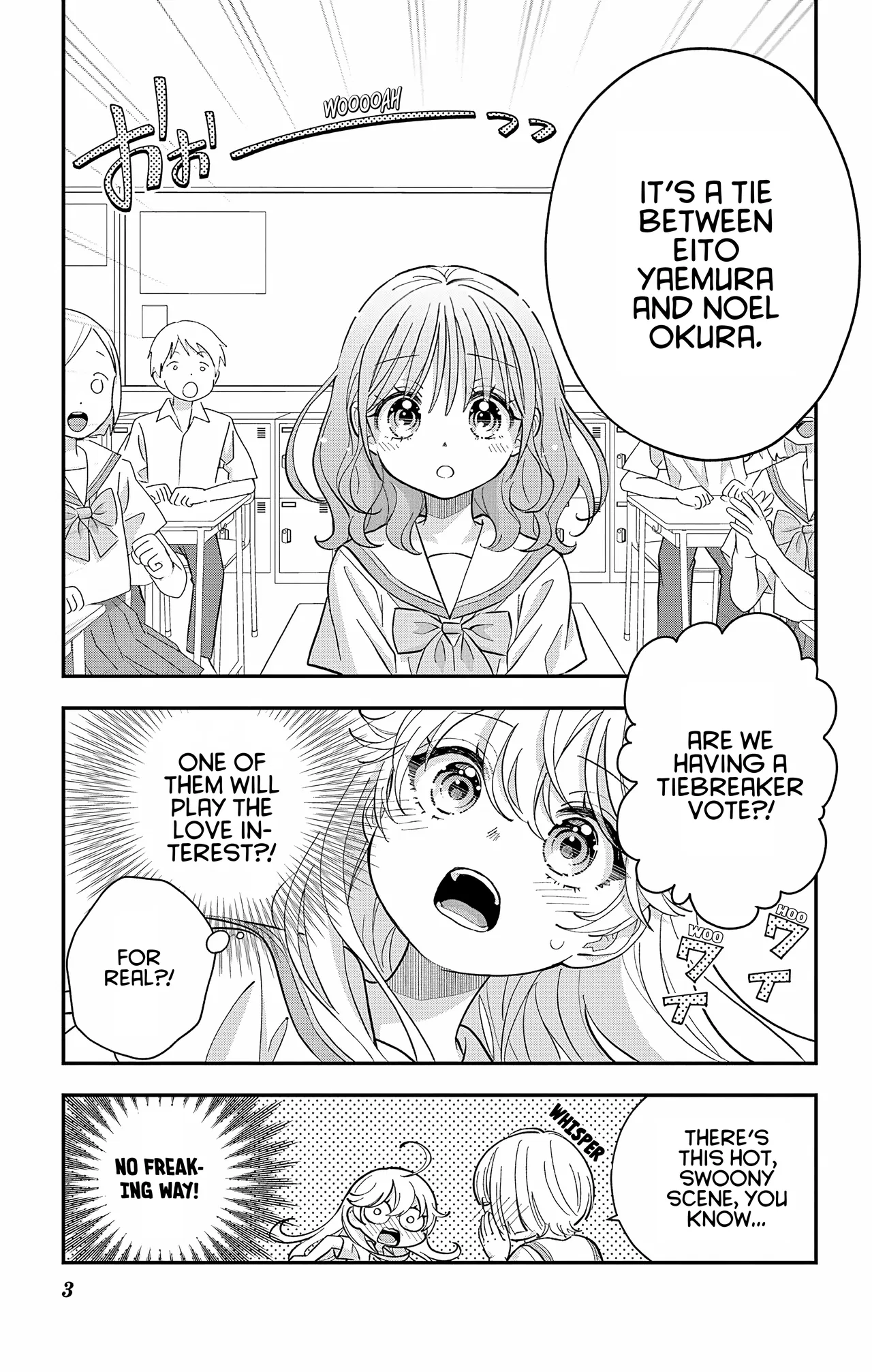 Uesugi-kun Wants to Quit Being a Girl Chapter 28 – Page 3