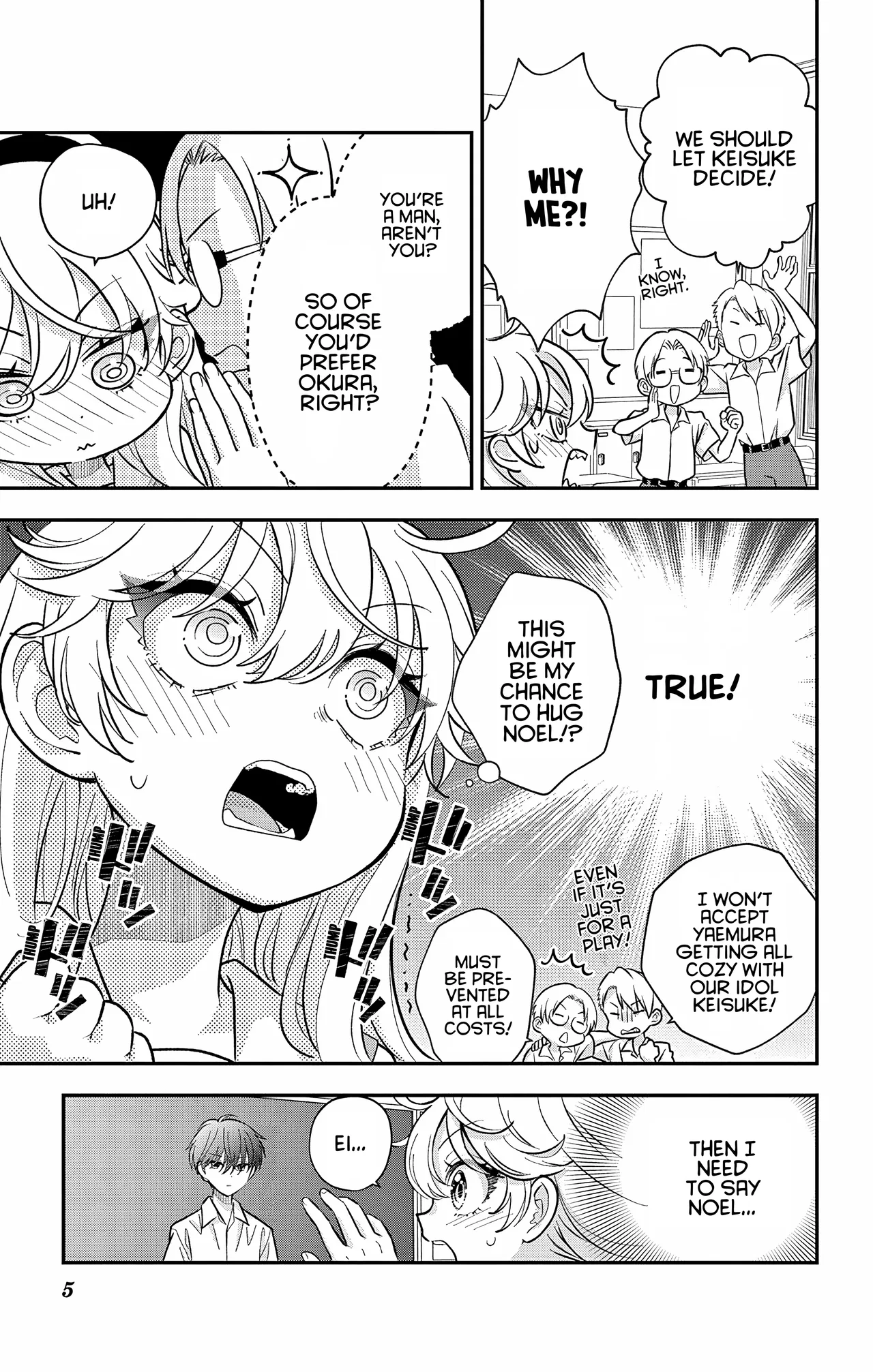 Uesugi-kun Wants to Quit Being a Girl Chapter 28 – Page 5