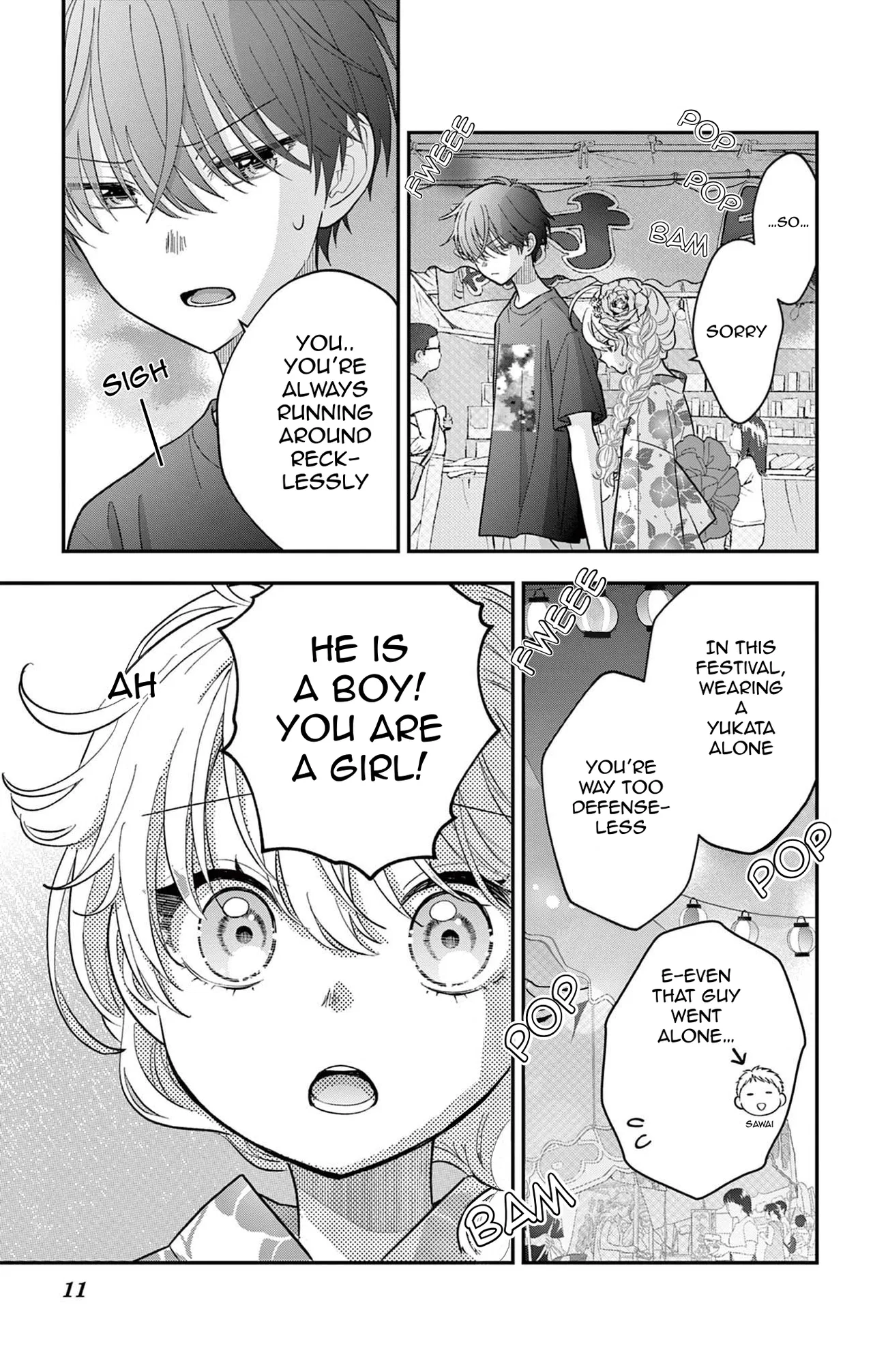 Uesugi-kun Wants to Quit Being a Girl Chapter 20 – Page 11