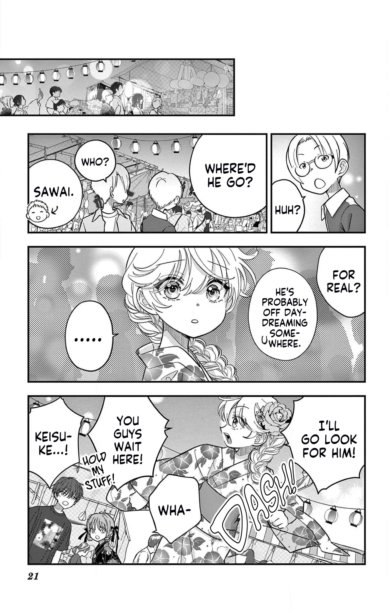 Uesugi-kun Wants to Quit Being a Girl Chapter 19 – Page 21
