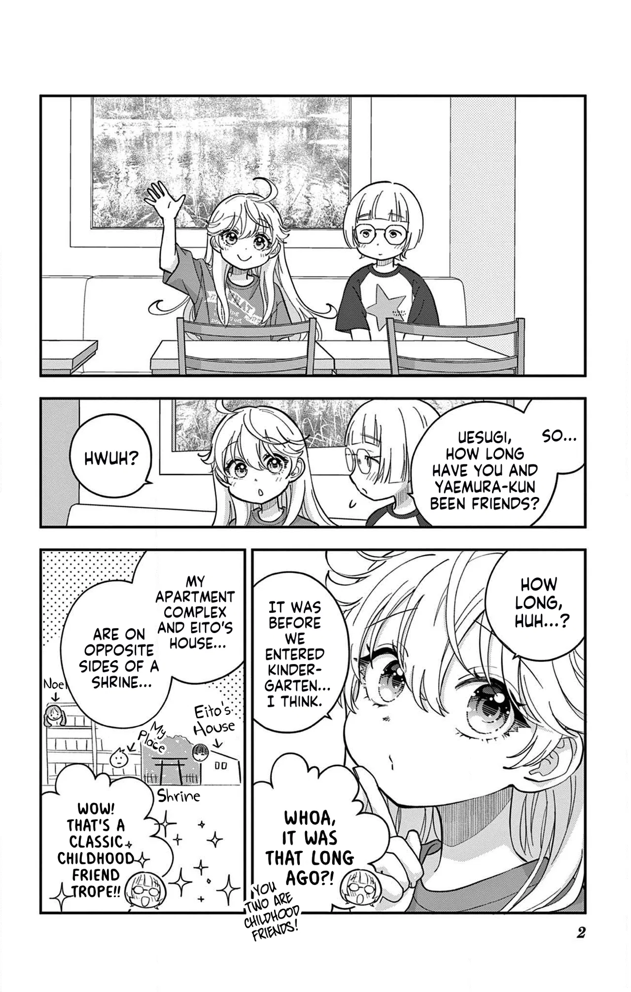 Uesugi-kun Wants to Quit Being a Girl Chapter 18.5 – Page 2