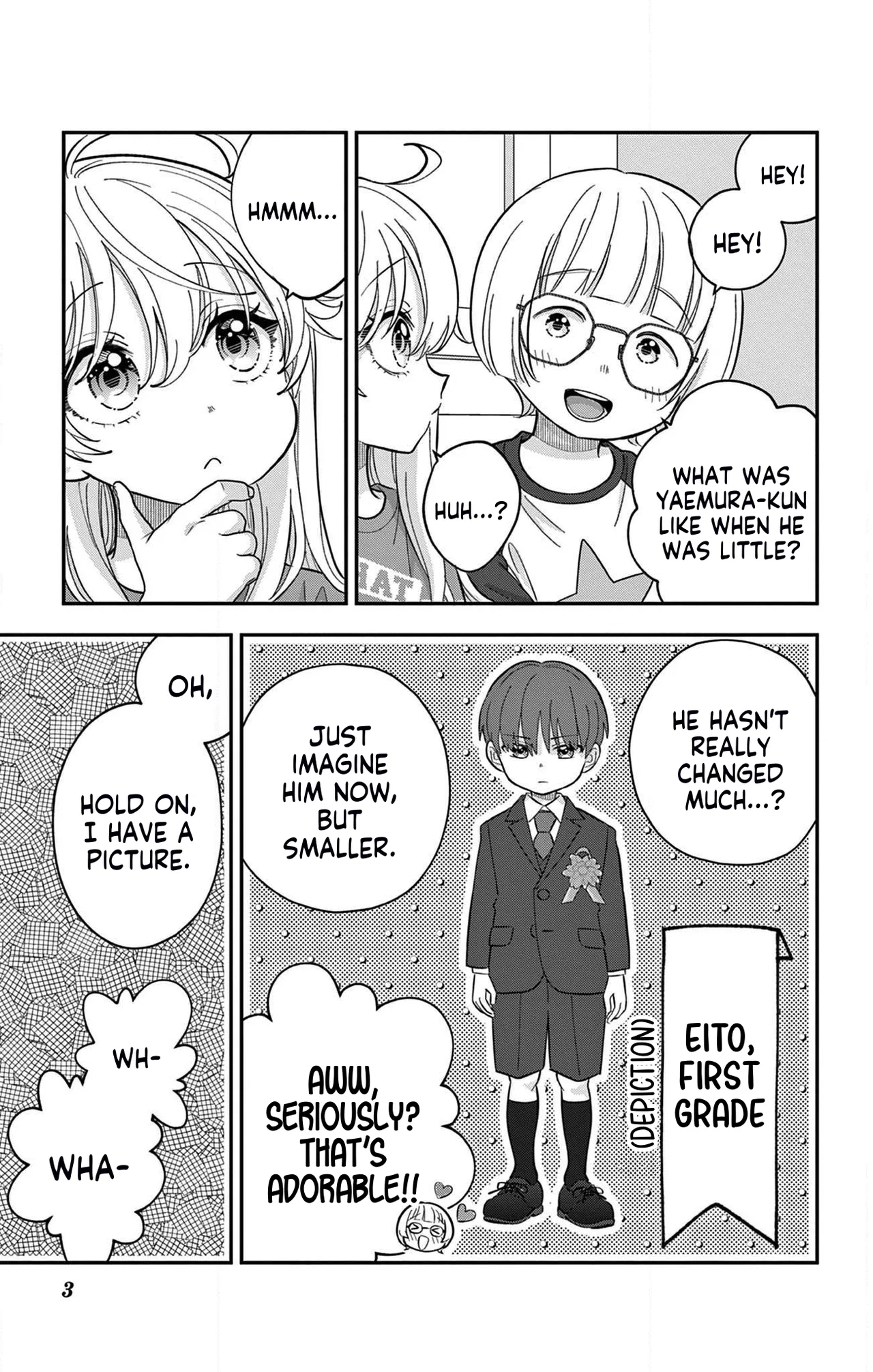 Uesugi-kun Wants to Quit Being a Girl Chapter 18.5 – Page 3
