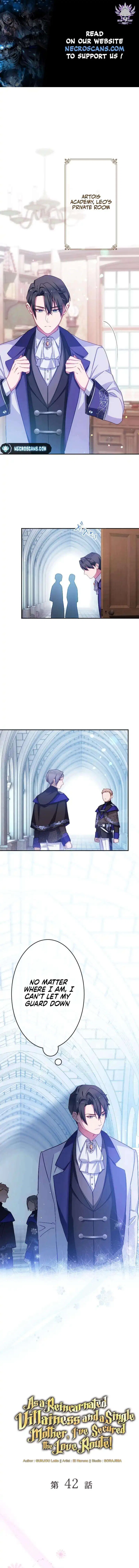 As A Reincarnated Villainess And A Single Mother, I’ve Secured The Love Route! Chapter 42 – Page 1