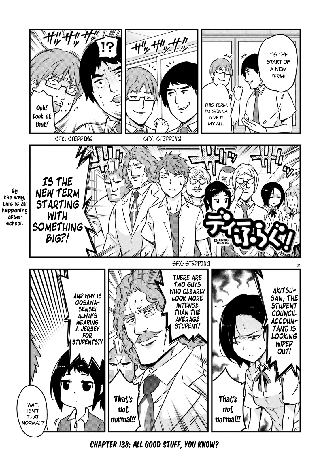 D-Frag! Chapter 138 – Page 1