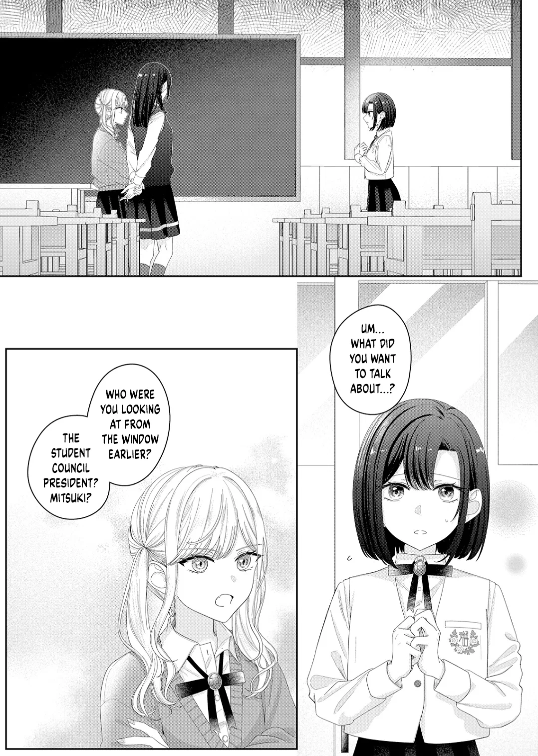 Kimi Meku Yoru ni Kogarete Chapter 13 – Page 1