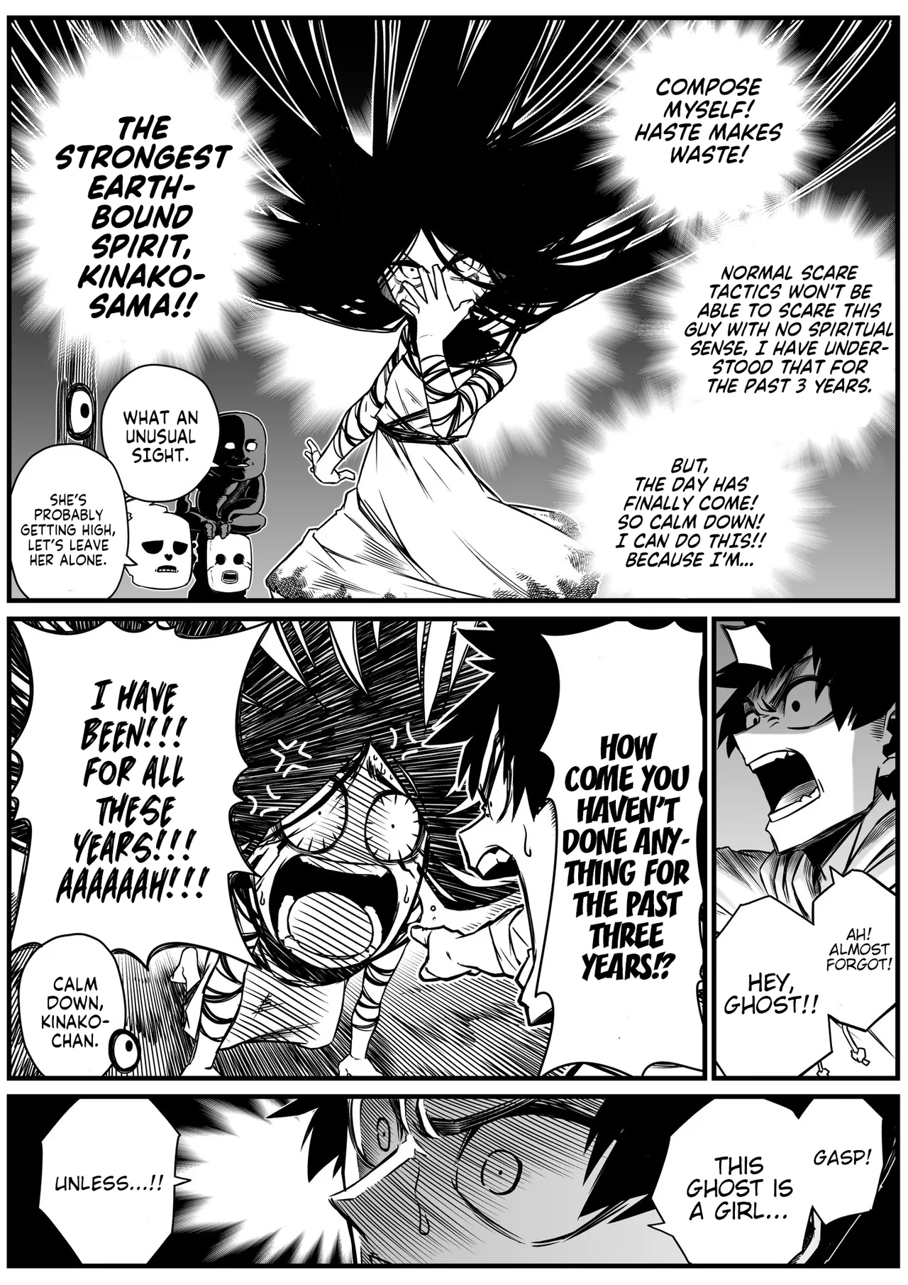 The Strongest Earthbound Spirit and the Guy With No Spiritual Sense Chapter 7 – Page 1