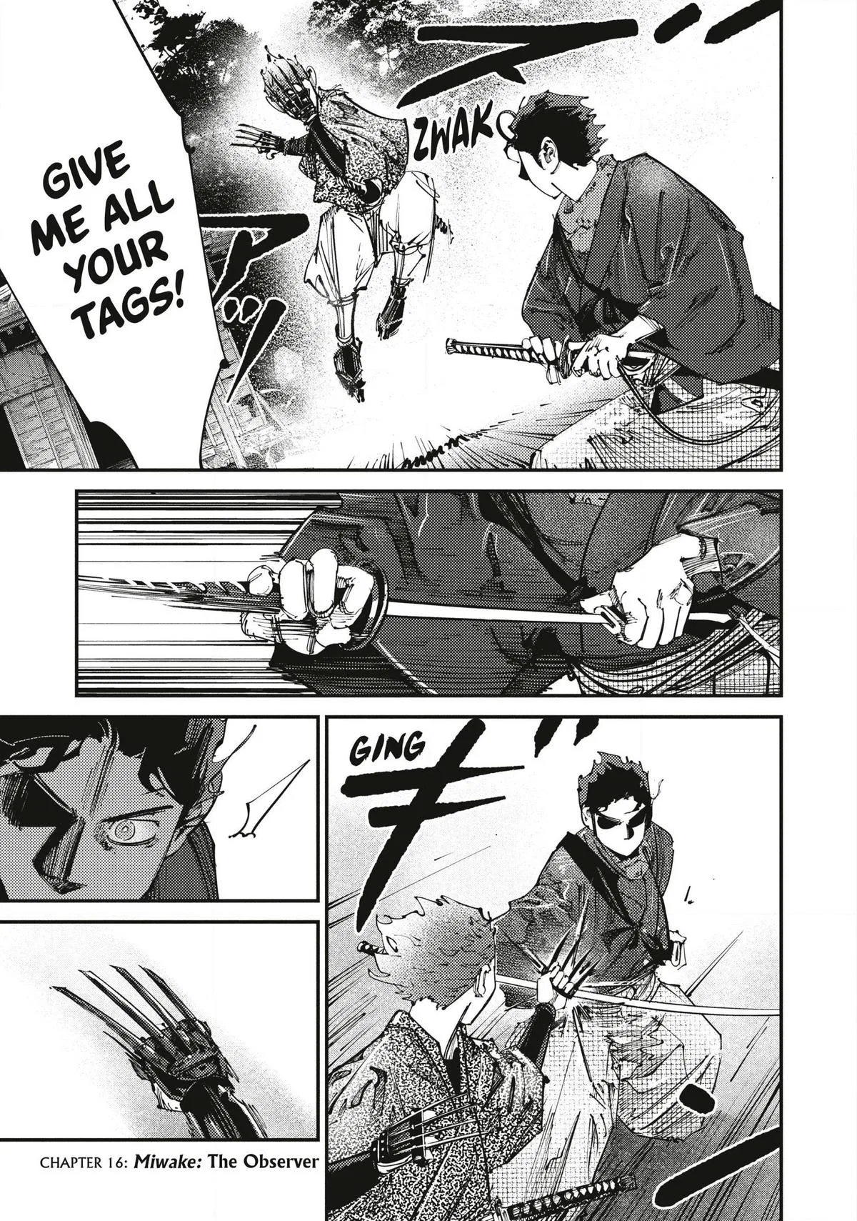 Ikusagami Chapter 16 – Page 1
