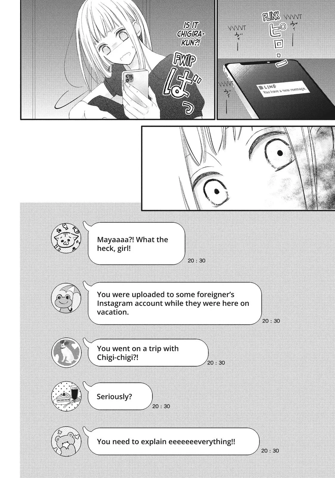 Nanoni, Chigira-kun ga Amasugiru. Chapter 20 – Page 42
