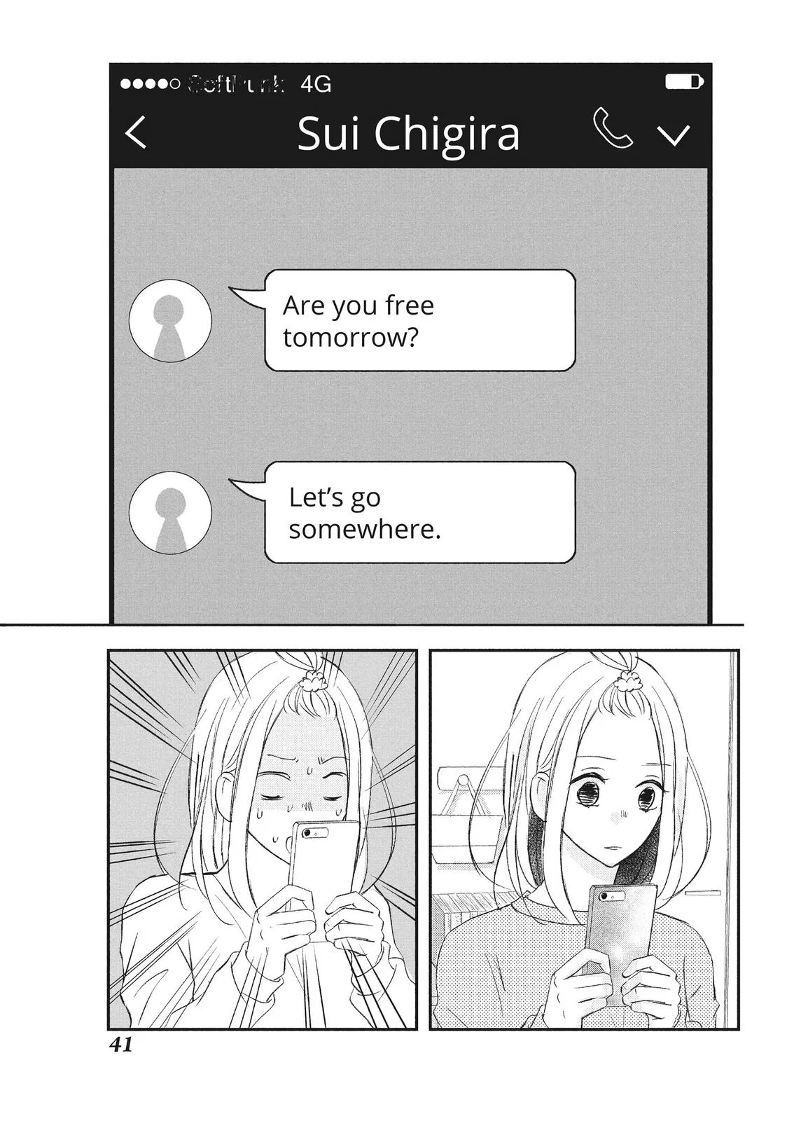 Nanoni, Chigira-kun ga Amasugiru. Chapter 9 – Page 42