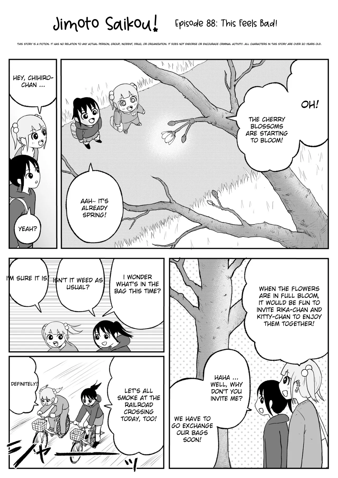 Jimoto Saikou! Chapter 88 – Page 1