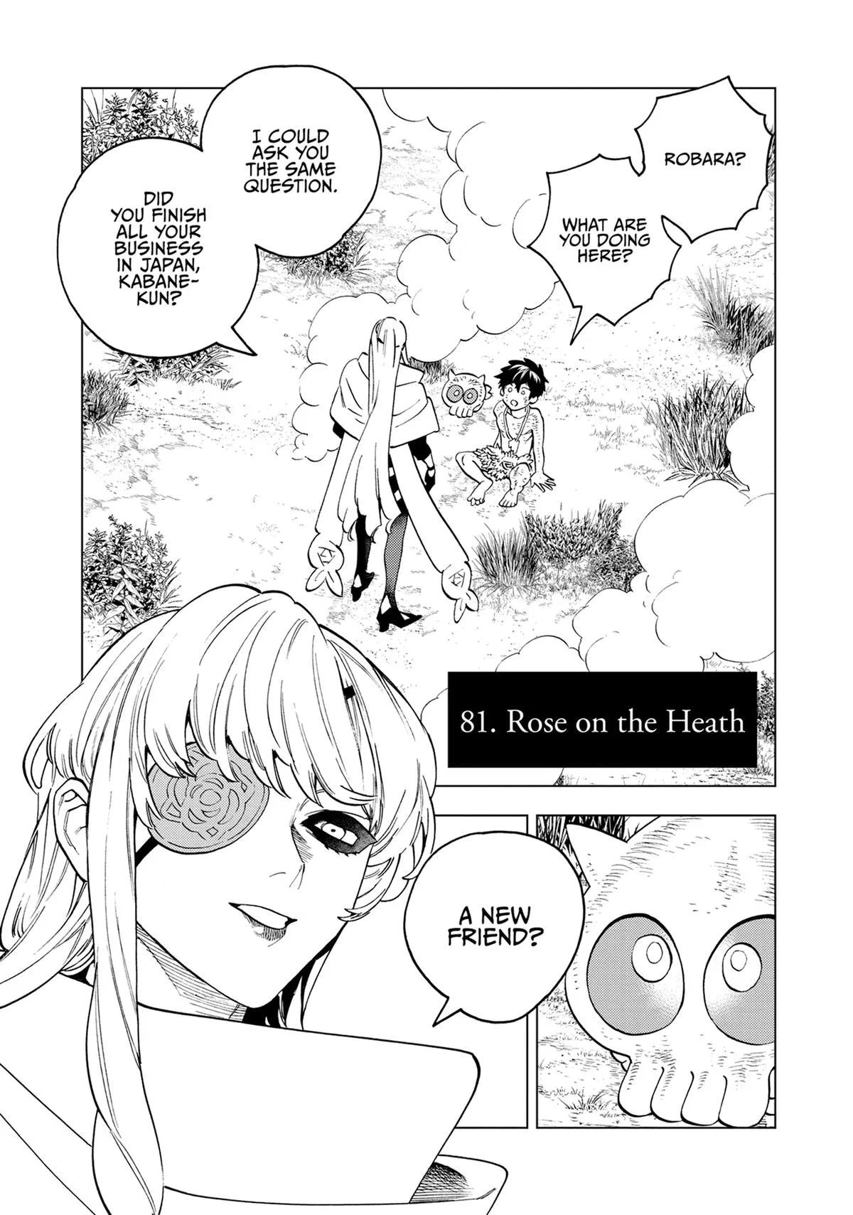 Kaibutsu Jihen Chapter 81 – Page 1