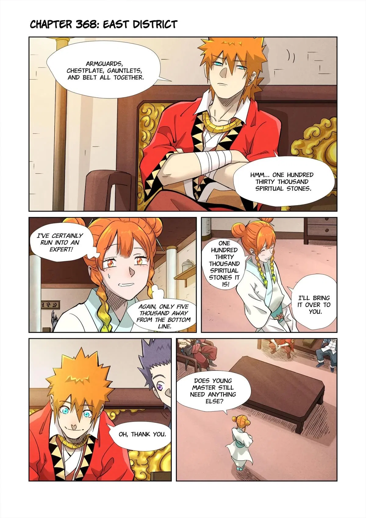 Tales of Demons and Gods Chapter 368 – Page 1