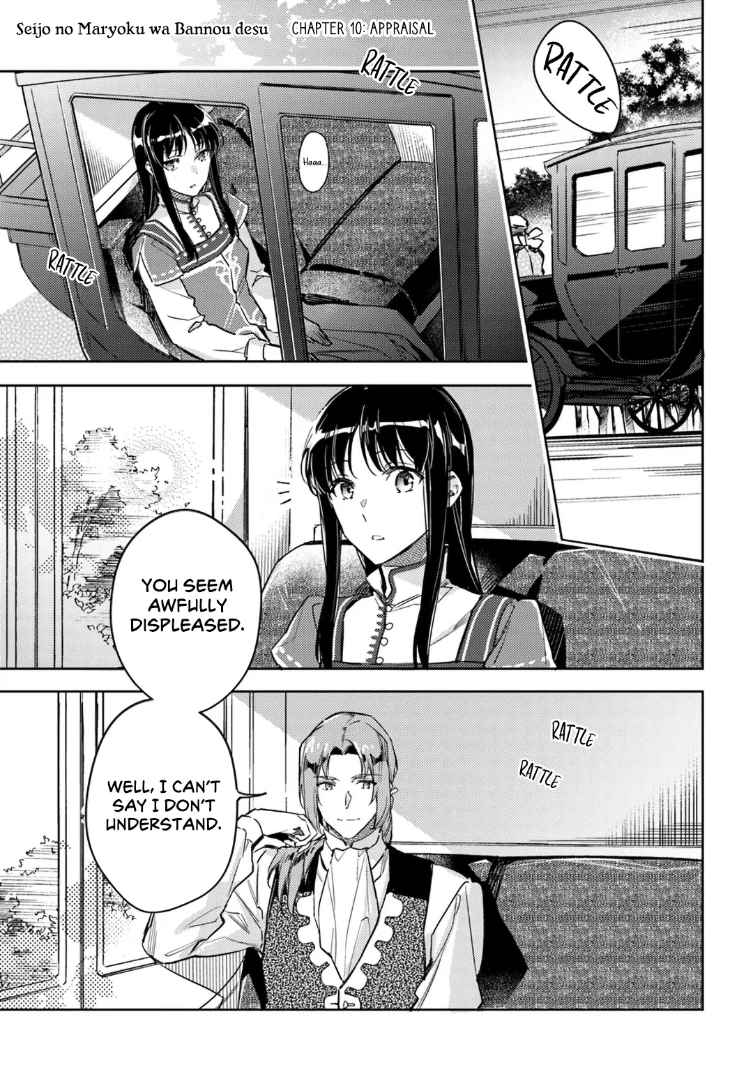 Seijo no Maryoku wa Bannou desu Chapter 10 – Page 1