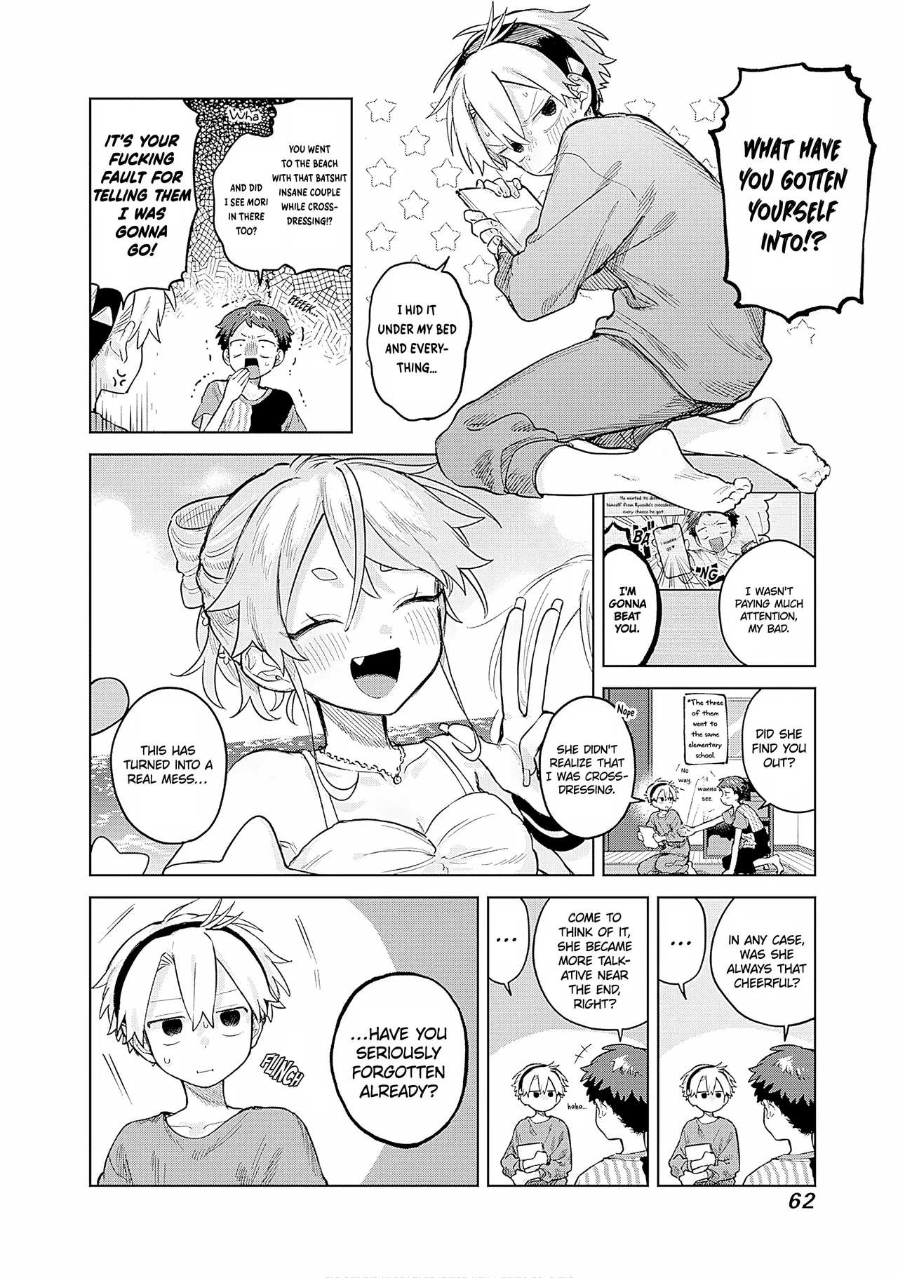 Josou Danshi wa Skirt o Nugitai! Chapter 24 – Page 2