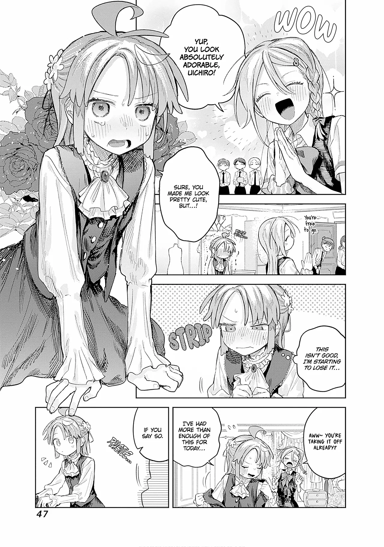 Josou Danshi wa Skirt o Nugitai! Chapter 23 – Page 9