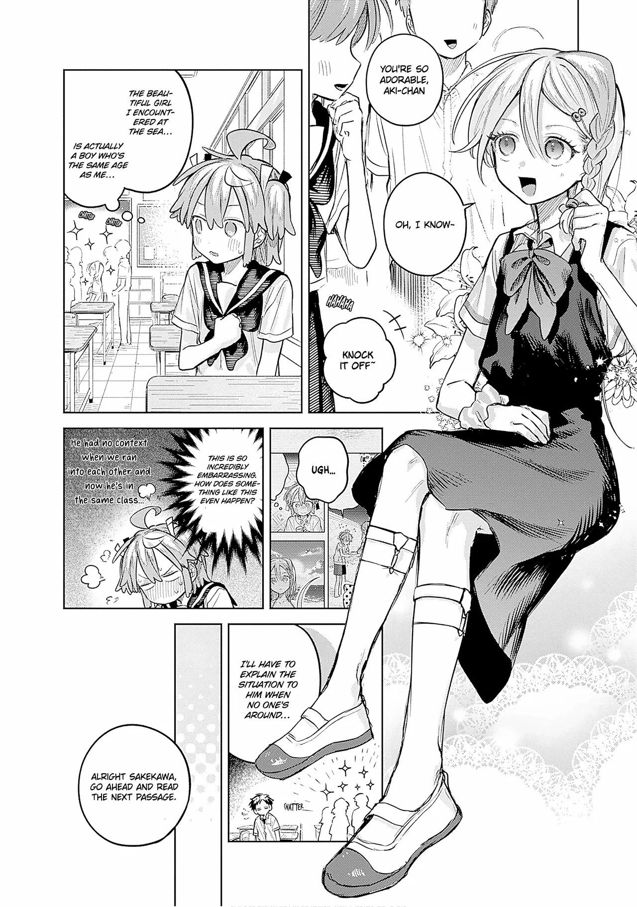Josou Danshi wa Skirt o Nugitai! Chapter 22 – Page 8