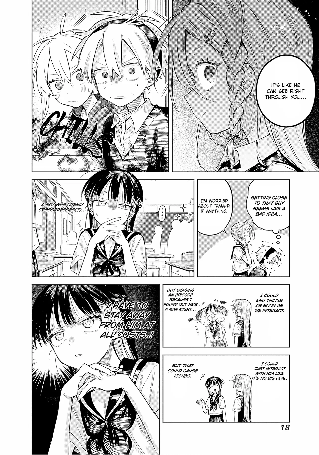 Josou Danshi wa Skirt o Nugitai! Chapter 22 – Page 16