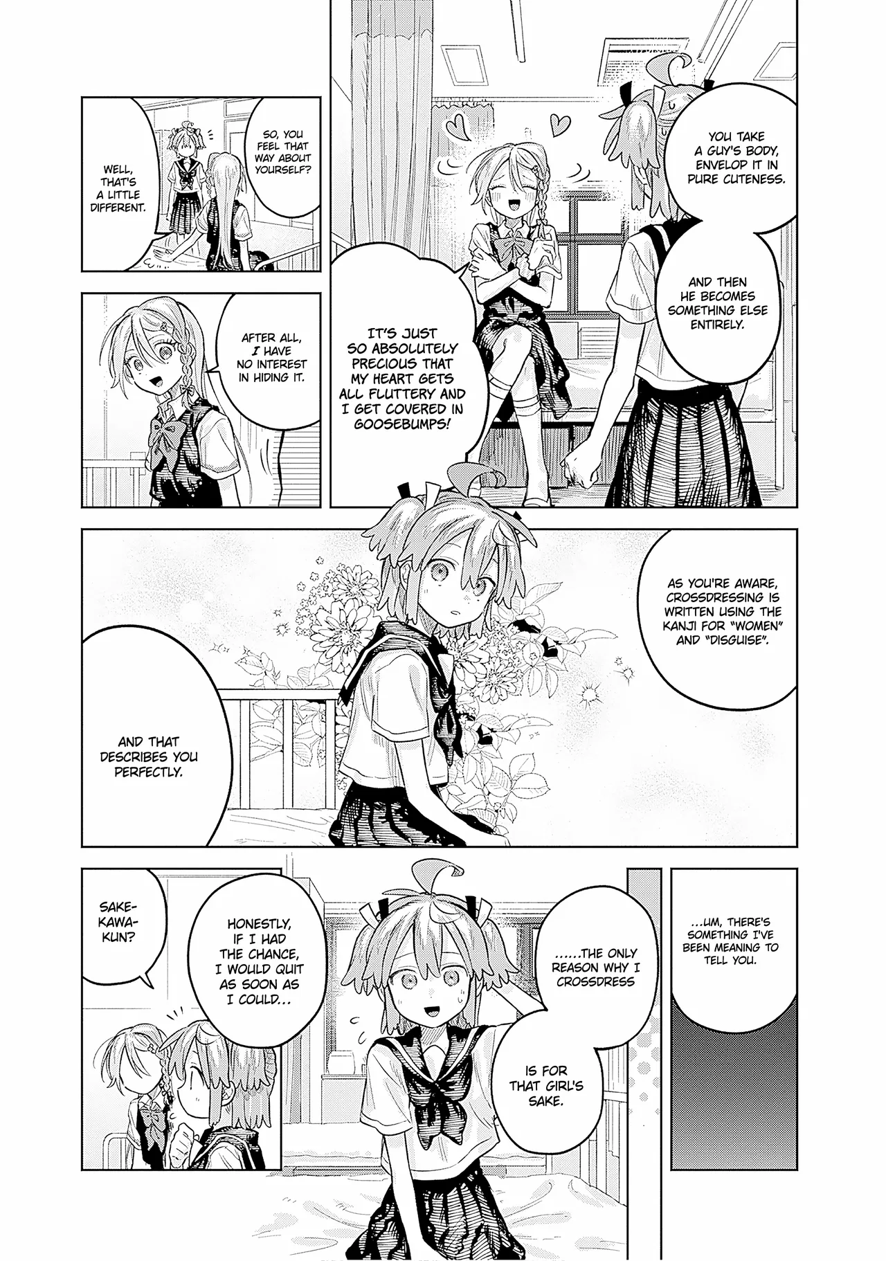 Josou Danshi wa Skirt o Nugitai! Chapter 22 – Page 25