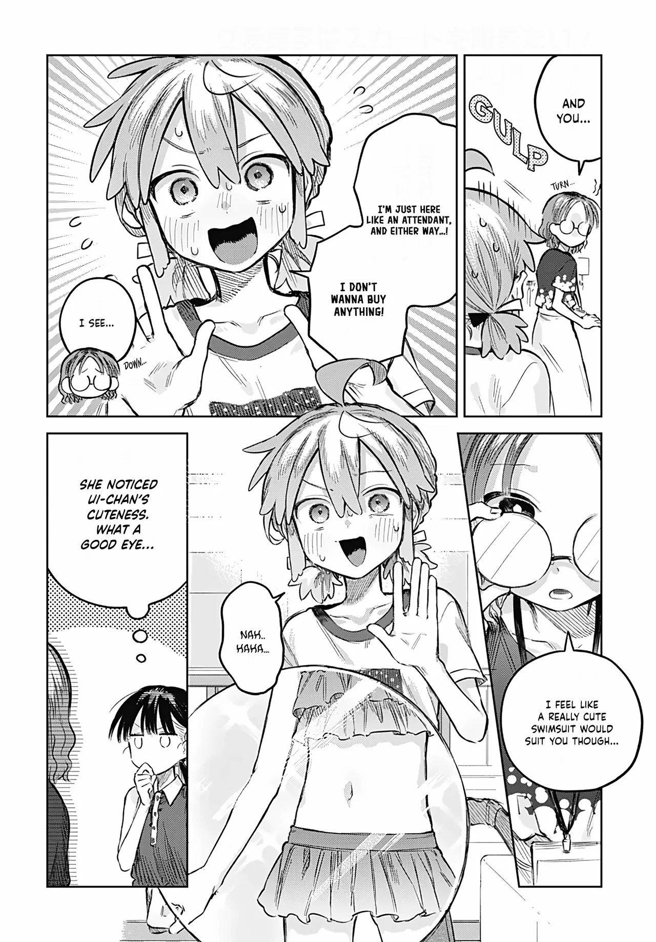 Josou Danshi wa Skirt o Nugitai! Chapter 20 – Page 10