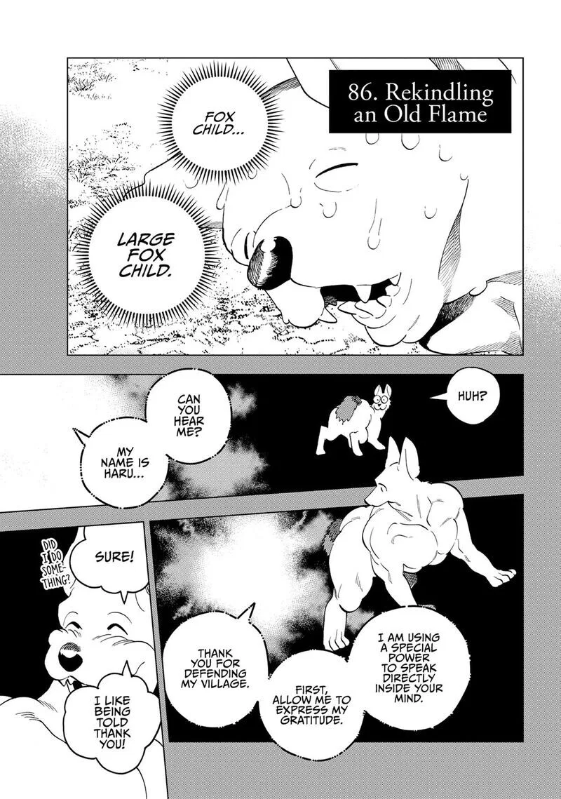 Kemono Jihen manga Chapter 86 – Page 1