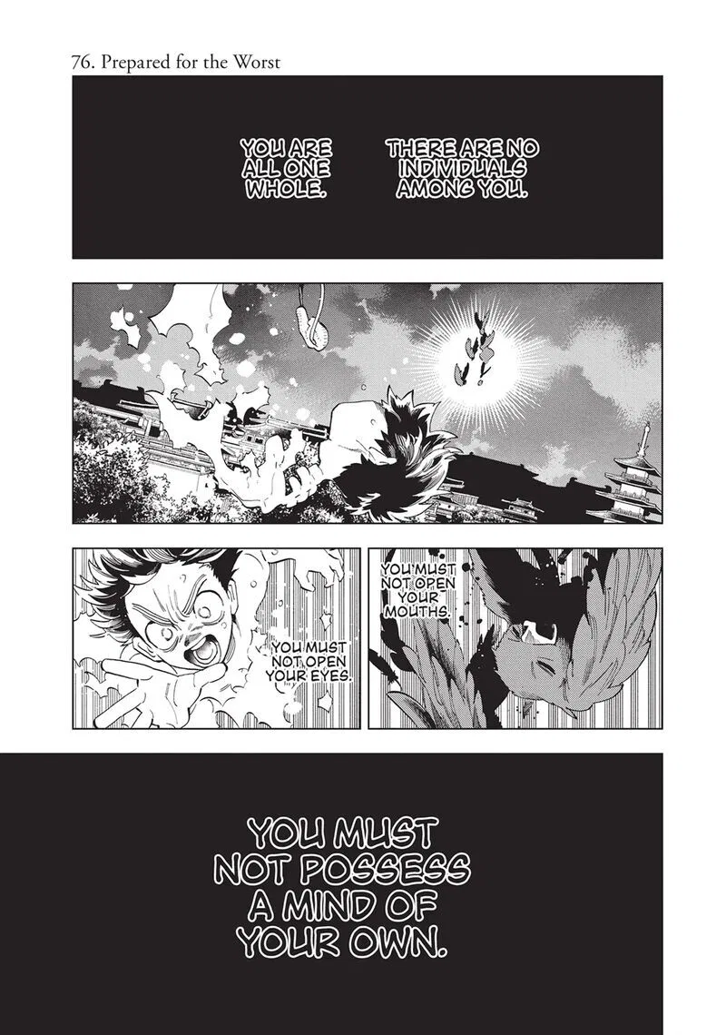 Kemono Jihen manga Chapter 76 – Page 1