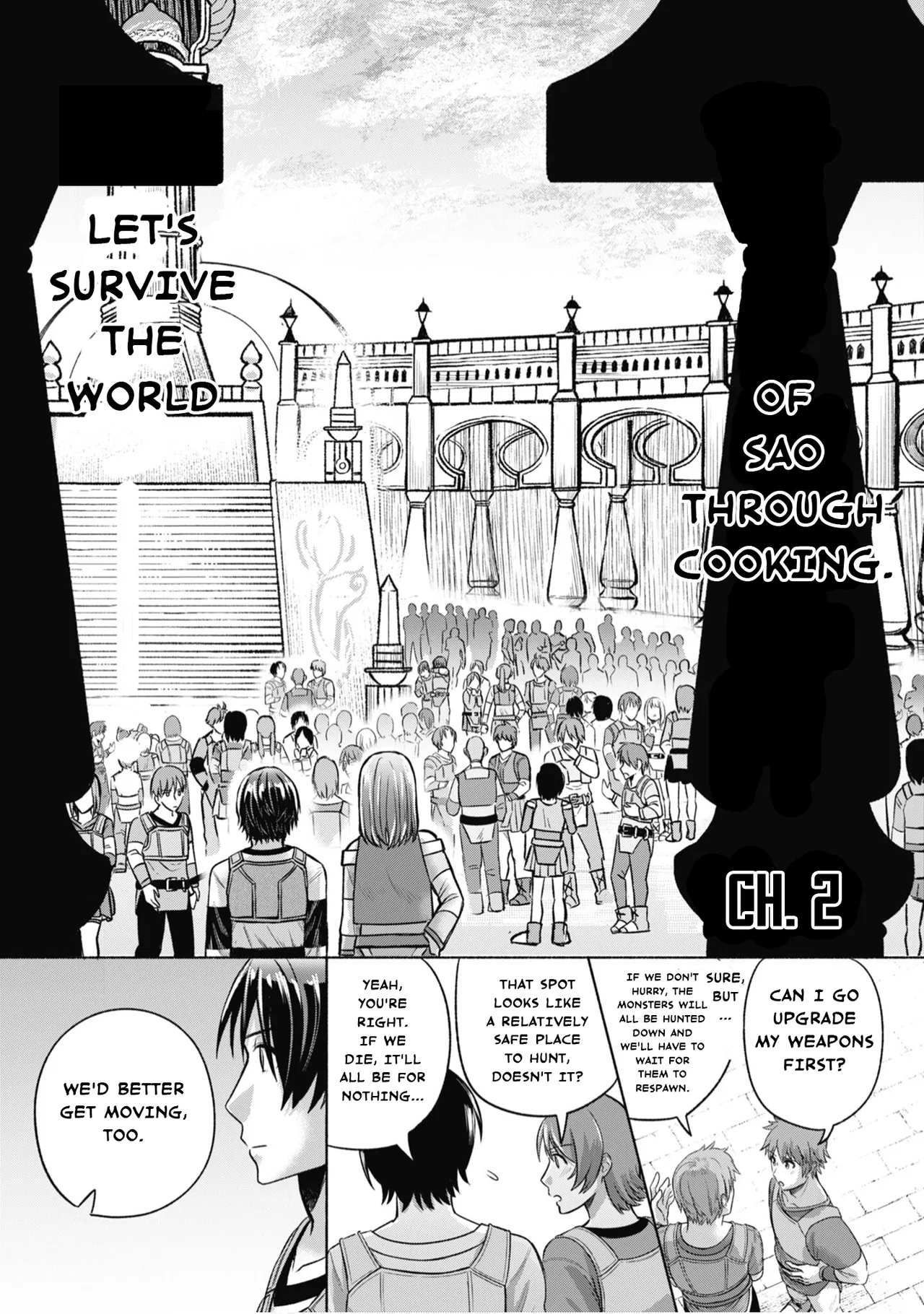 Sword Art Online Alternative: Gourmet Seekers Chapter 2 – Page 1