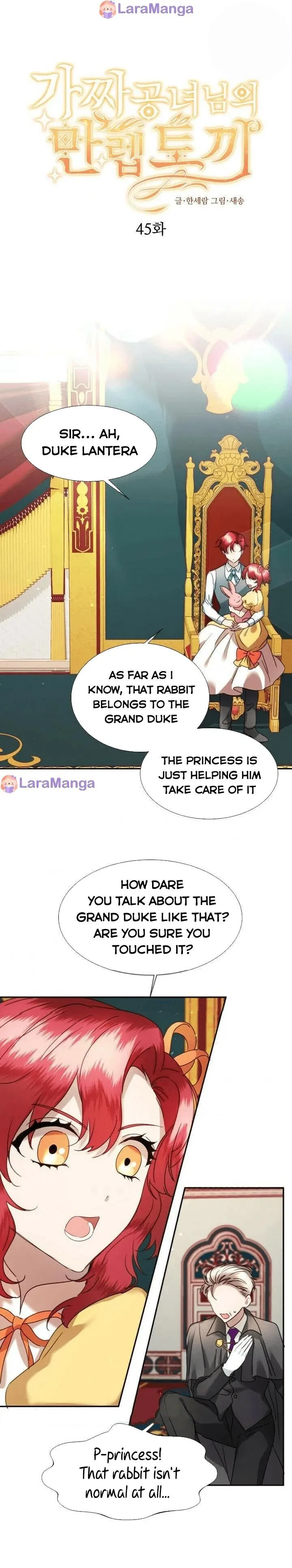 The Fake Princess’ OP Bunny Chapter 45 – Page 1
