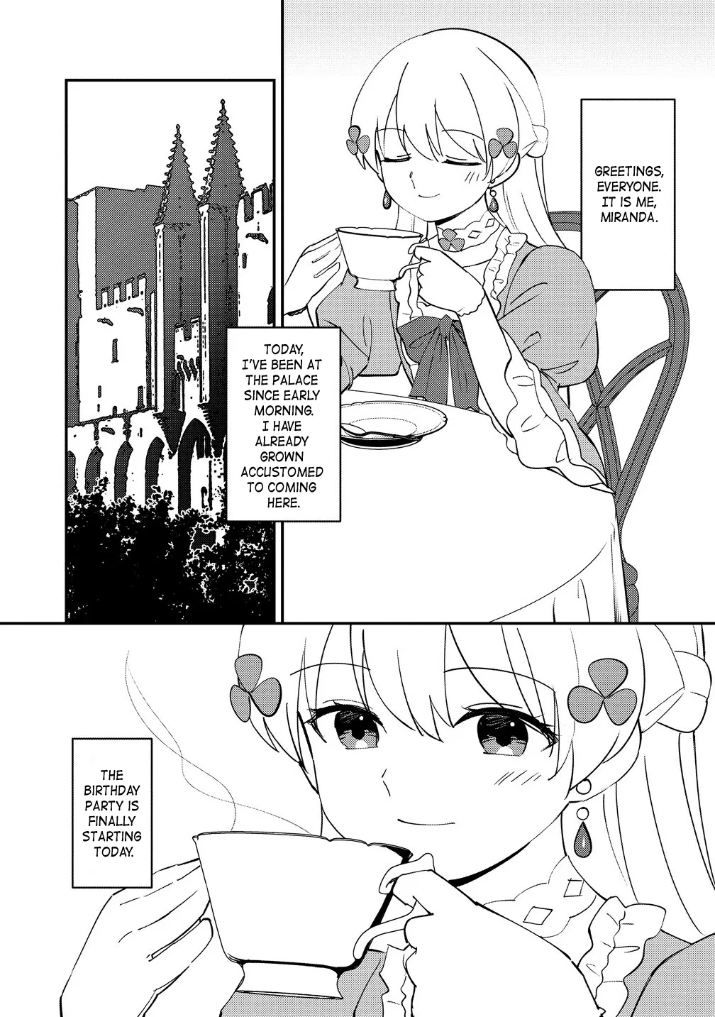 Koushaku Reijou ni Tensei shiteshimatta node, Mental Otome na Ore wa, Zenryoku de Onnanoko wo Tanoshimimasu Chapter 27.1 – Page 1
