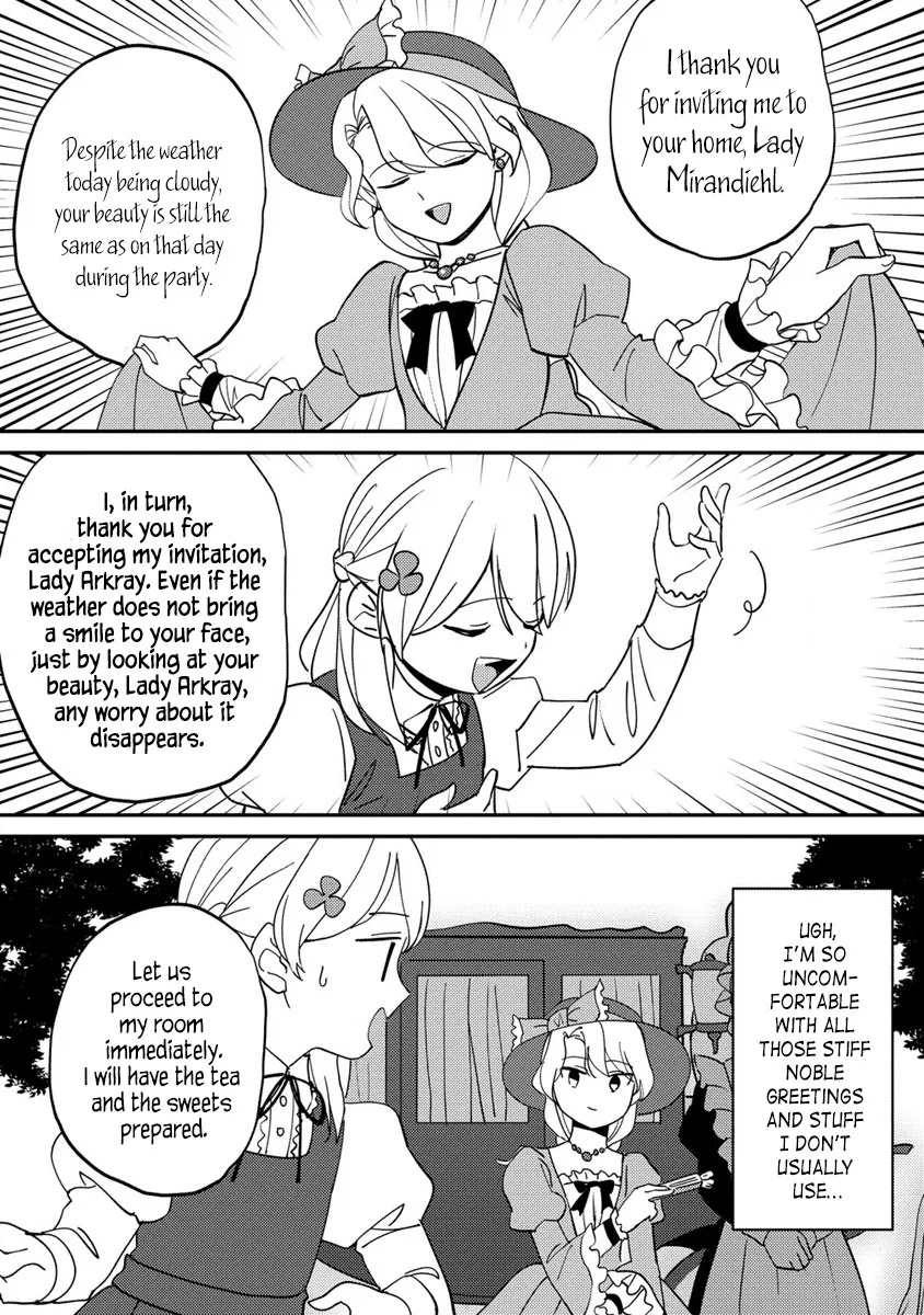 Koushaku Reijou ni Tensei shiteshimatta node, Mental Otome na Ore wa, Zenryoku de Onnanoko wo Tanoshimimasu Chapter 15.2 – Page 1