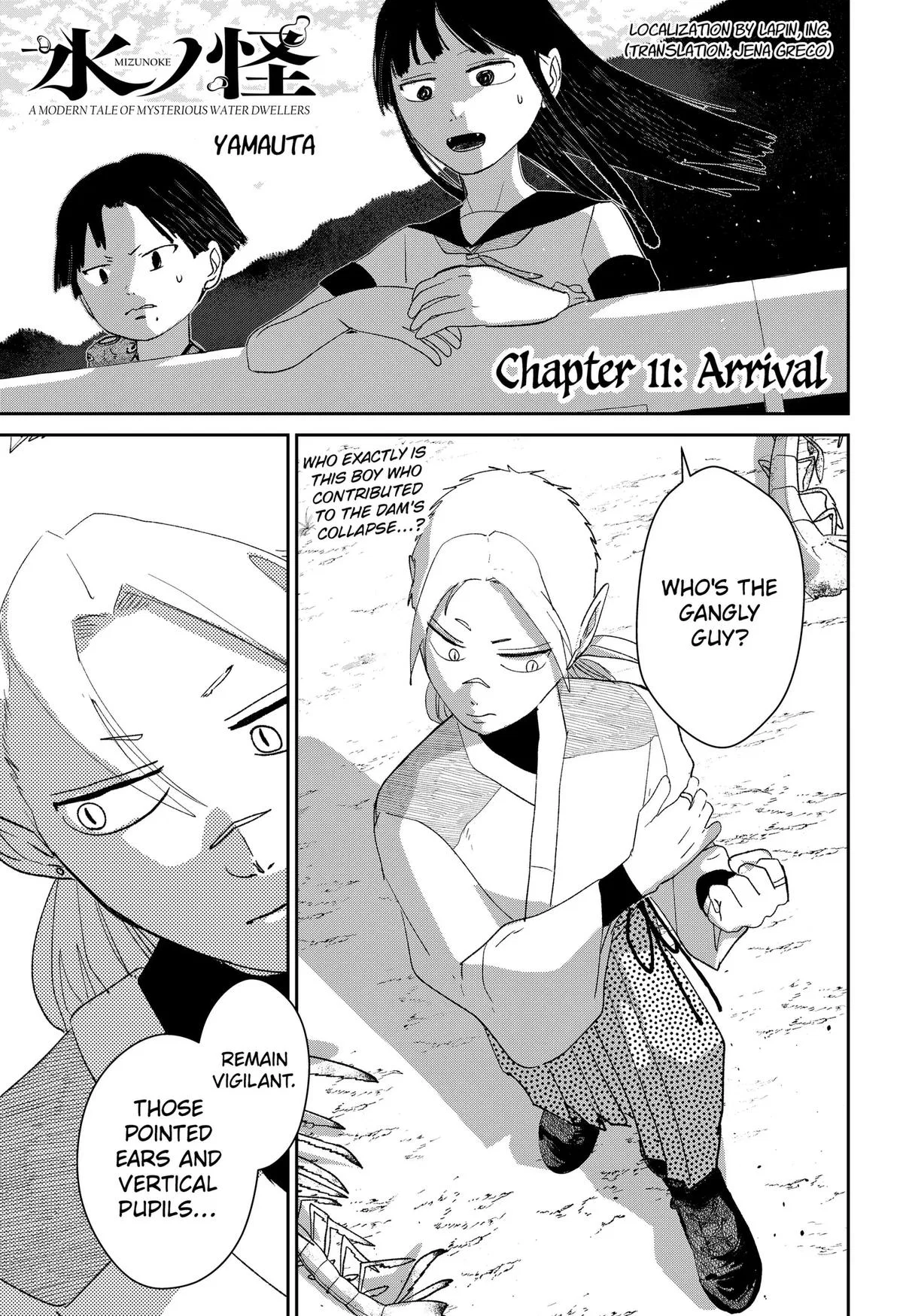 Mizunoke: A Modern Tale of Mysterious Water Dwellers Chapter 11 – Page 1