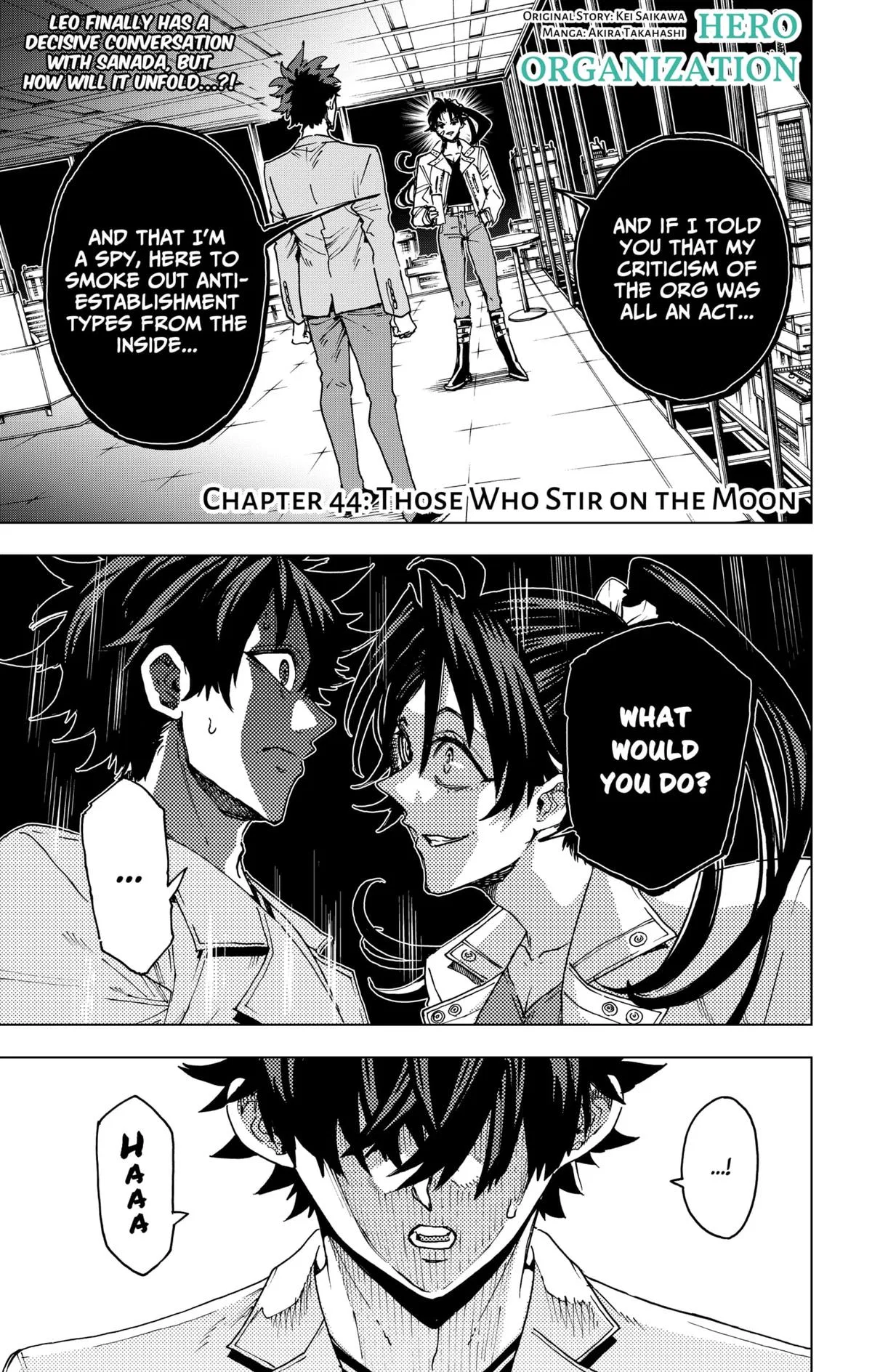 Hero Organization Chapter 44 – Page 1