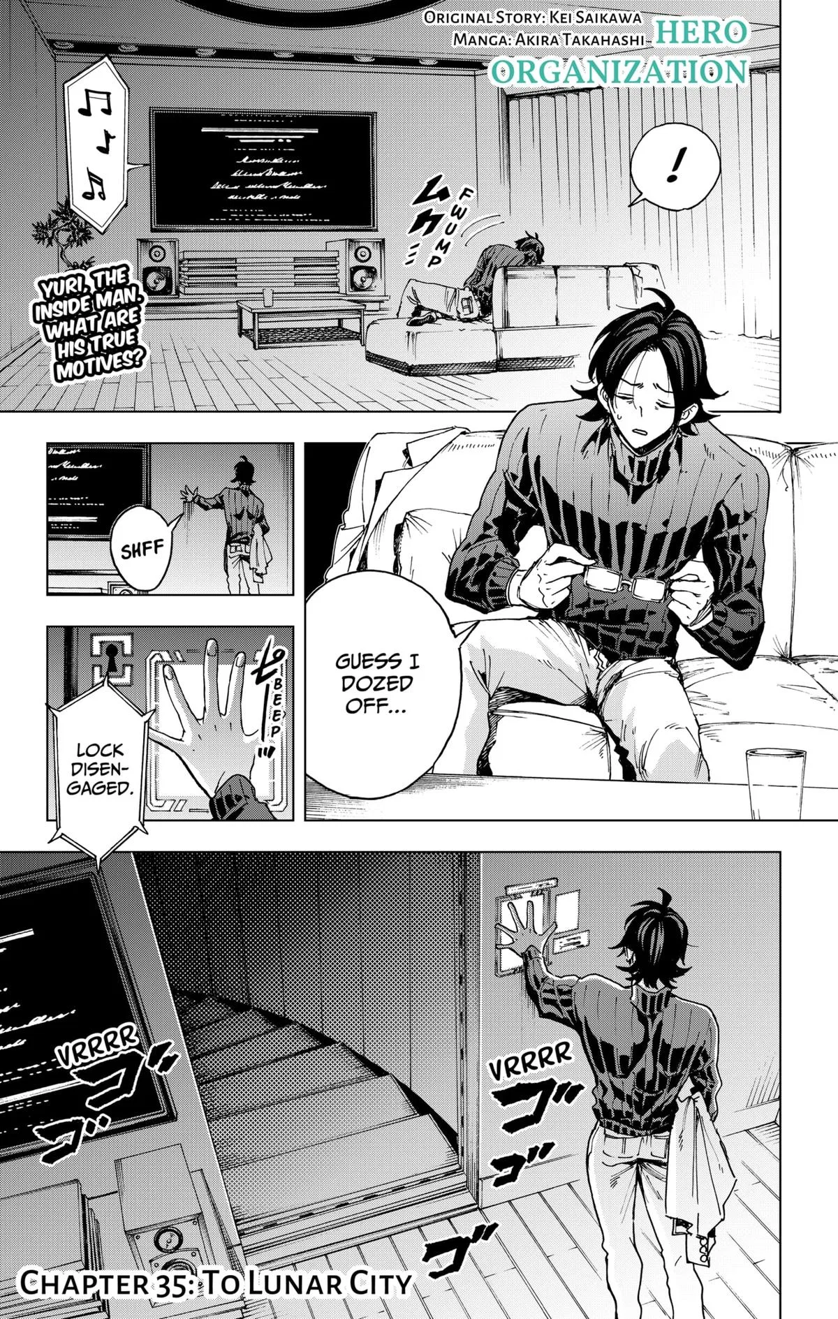 Hero Organization Chapter 35 – Page 1
