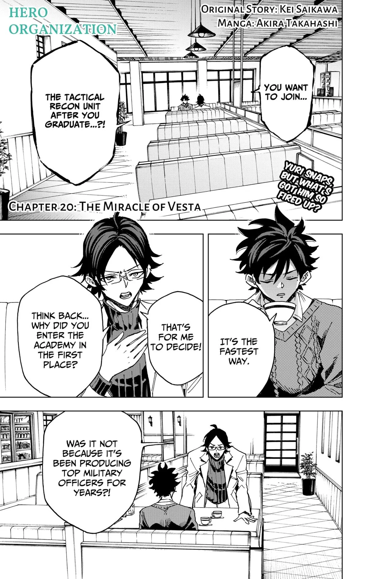 Hero Organization Chapter 20 – Page 1