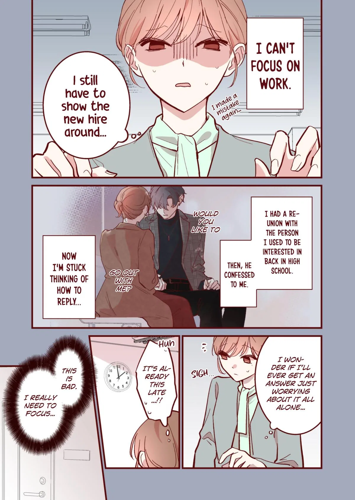 Welcome Back, First Love Chapter 17 – Page 1