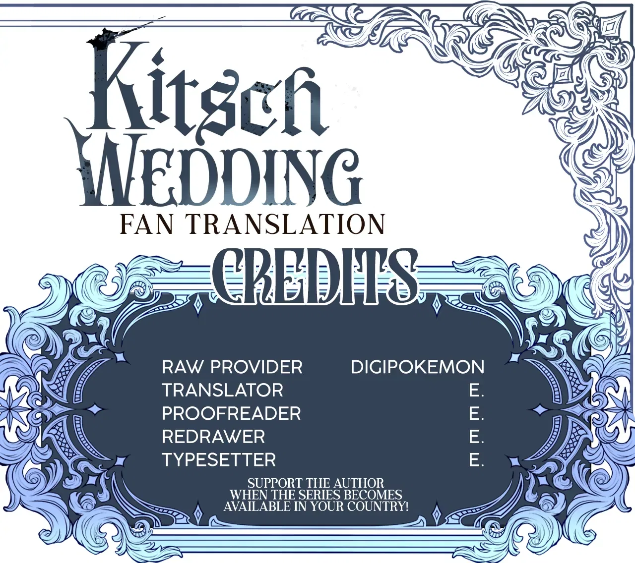 Kitsch Wedding Chapter 24 – Page 1