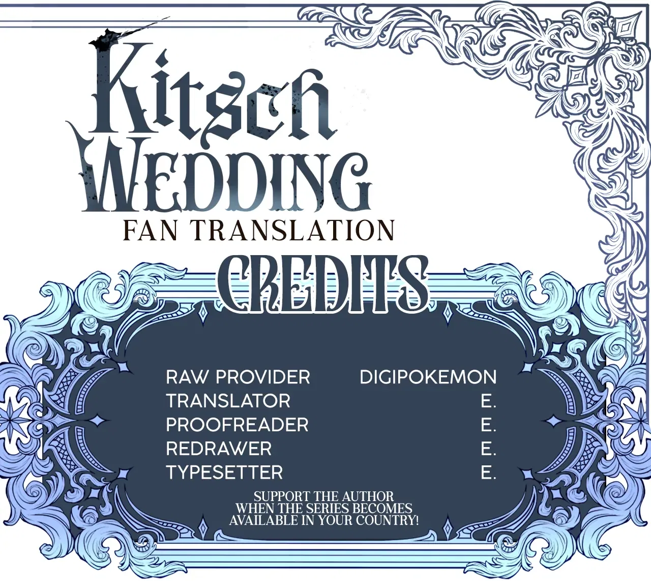 Kitsch Wedding Chapter 14 – Page 1