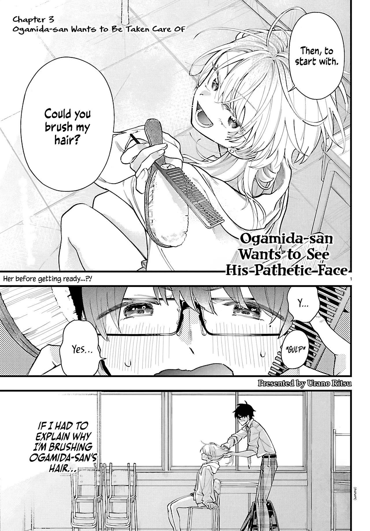 Ogamida-san wa Hetare-Gao ga Mitai Chapter 3 – Page 2