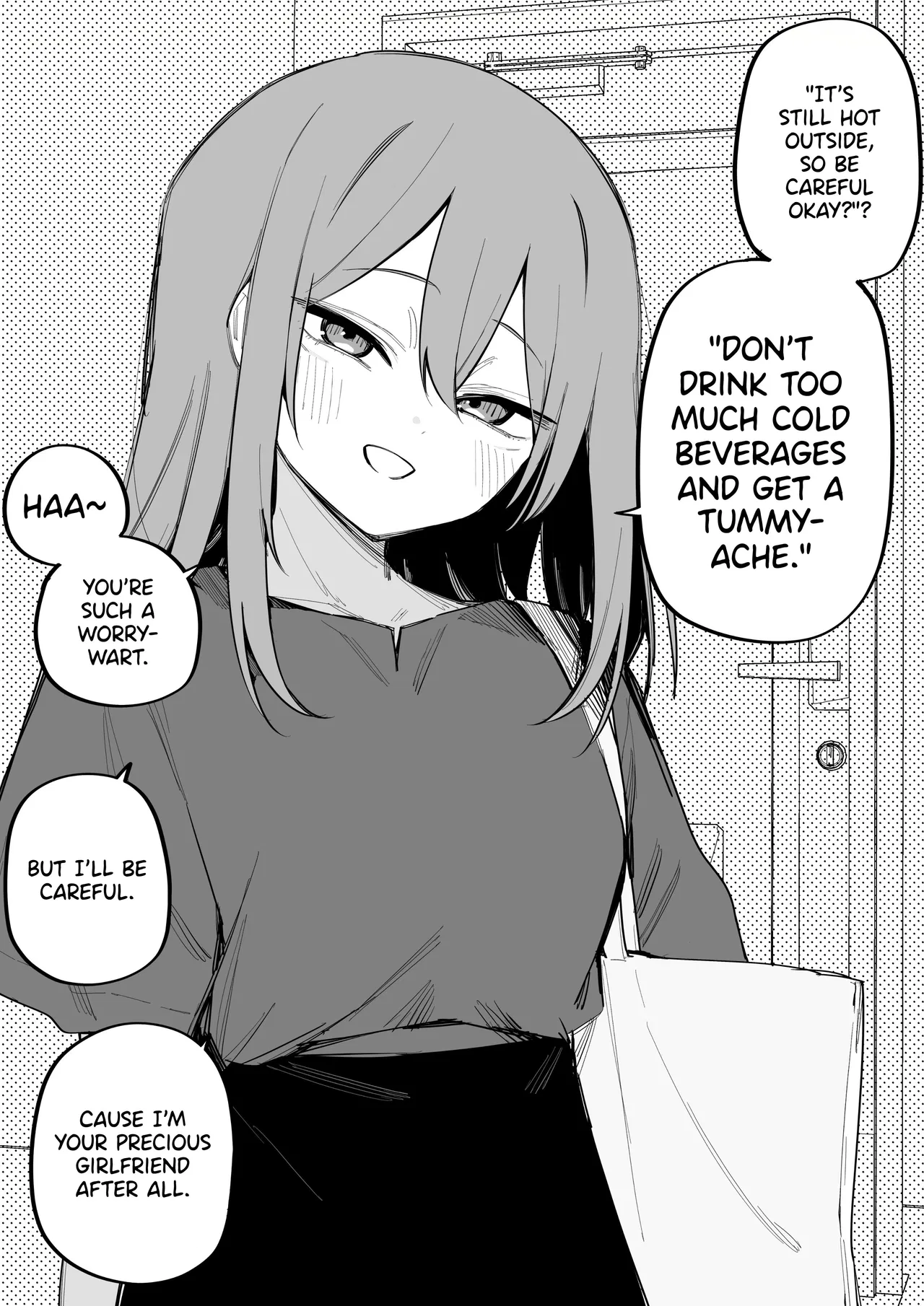 Moto Azadarake no Kanojo ga Shinpai de Chapter 29.6 – Page 1