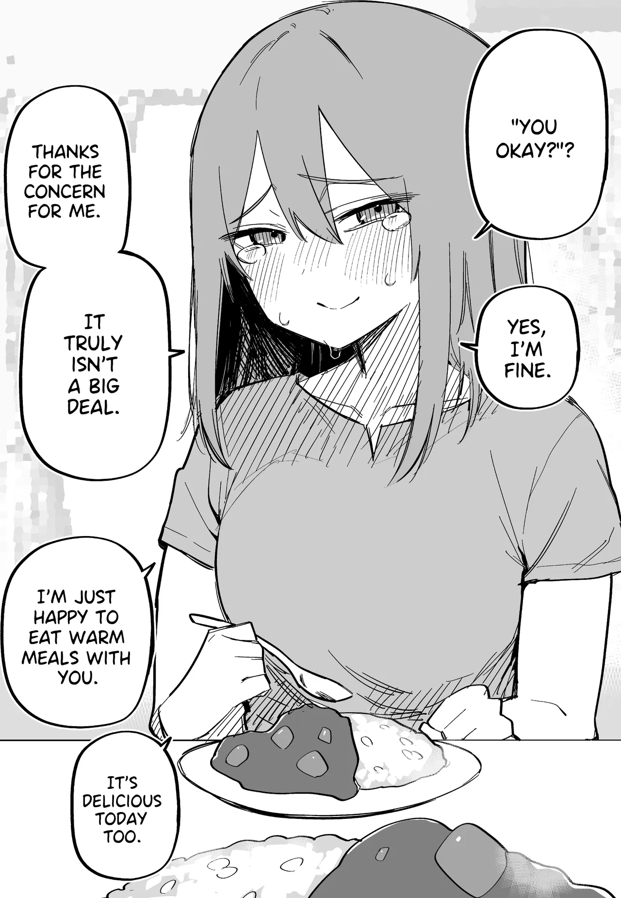 Moto Azadarake no Kanojo ga Shinpai de Chapter 8 – Page 1