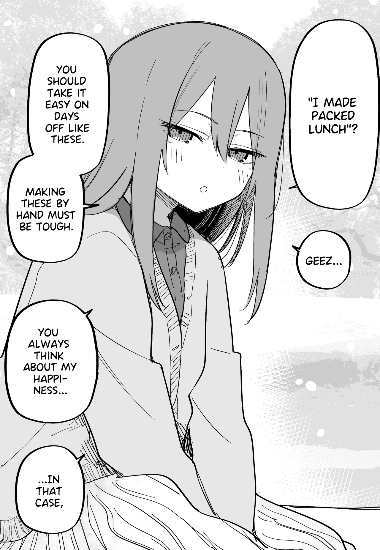 Moto Azadarake no Kanojo ga Shinpai de Chapter 4 – Page 1