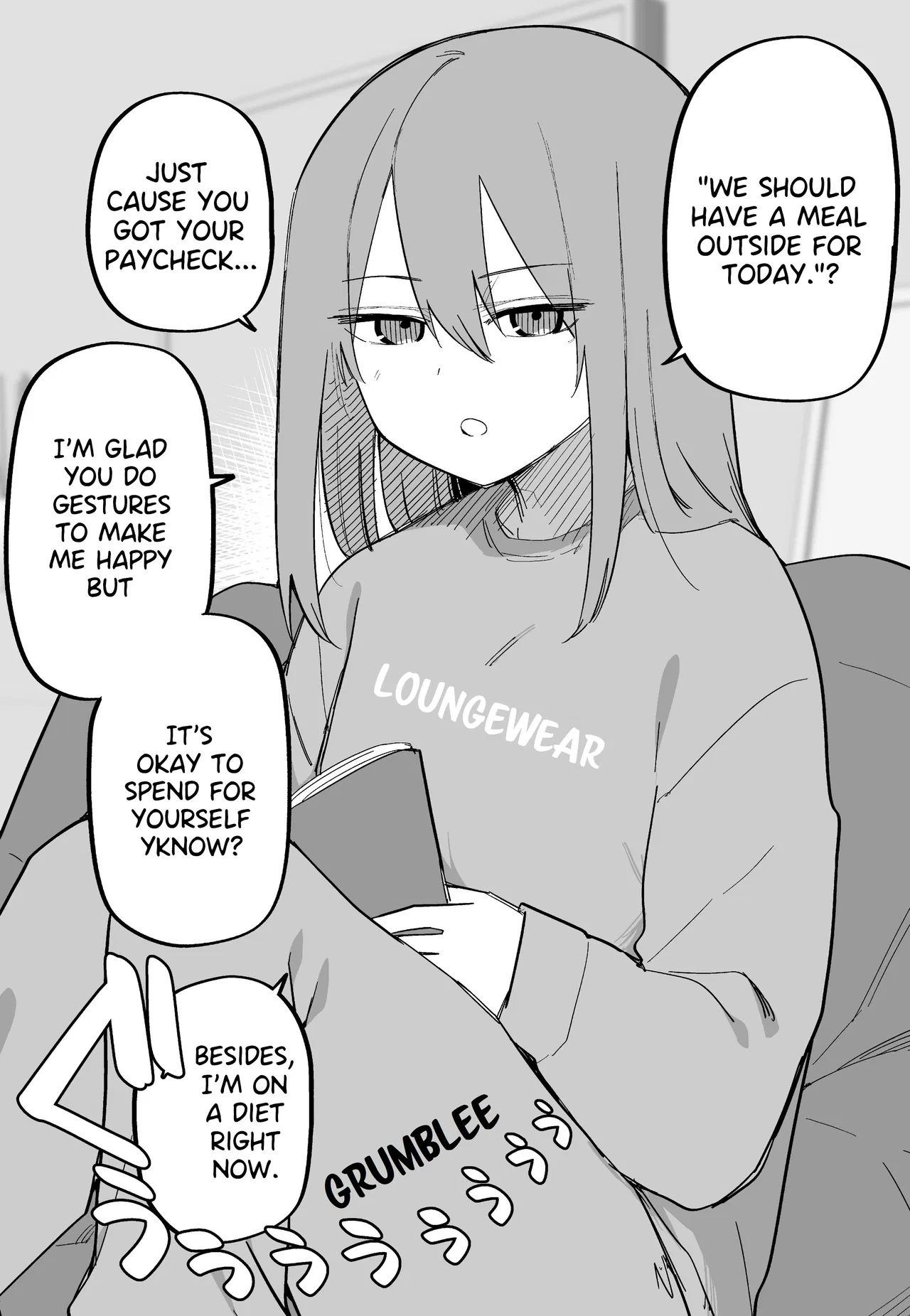 Moto Azadarake no Kanojo ga Shinpai de Chapter 3 – Page 1