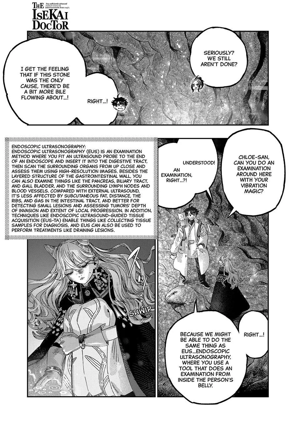 Koudou ni Hattatsu Shita Igaku wa Mahou to Kubetsu ga Tsukanai Chapter 48 – Page 1