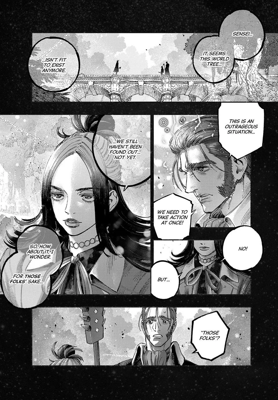Koudou ni Hattatsu Shita Igaku wa Mahou to Kubetsu ga Tsukanai Chapter 40 – Page 1