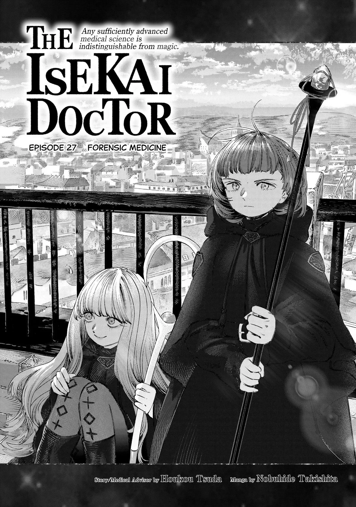 Koudou ni Hattatsu Shita Igaku wa Mahou to Kubetsu ga Tsukanai Chapter 27 – Page 1