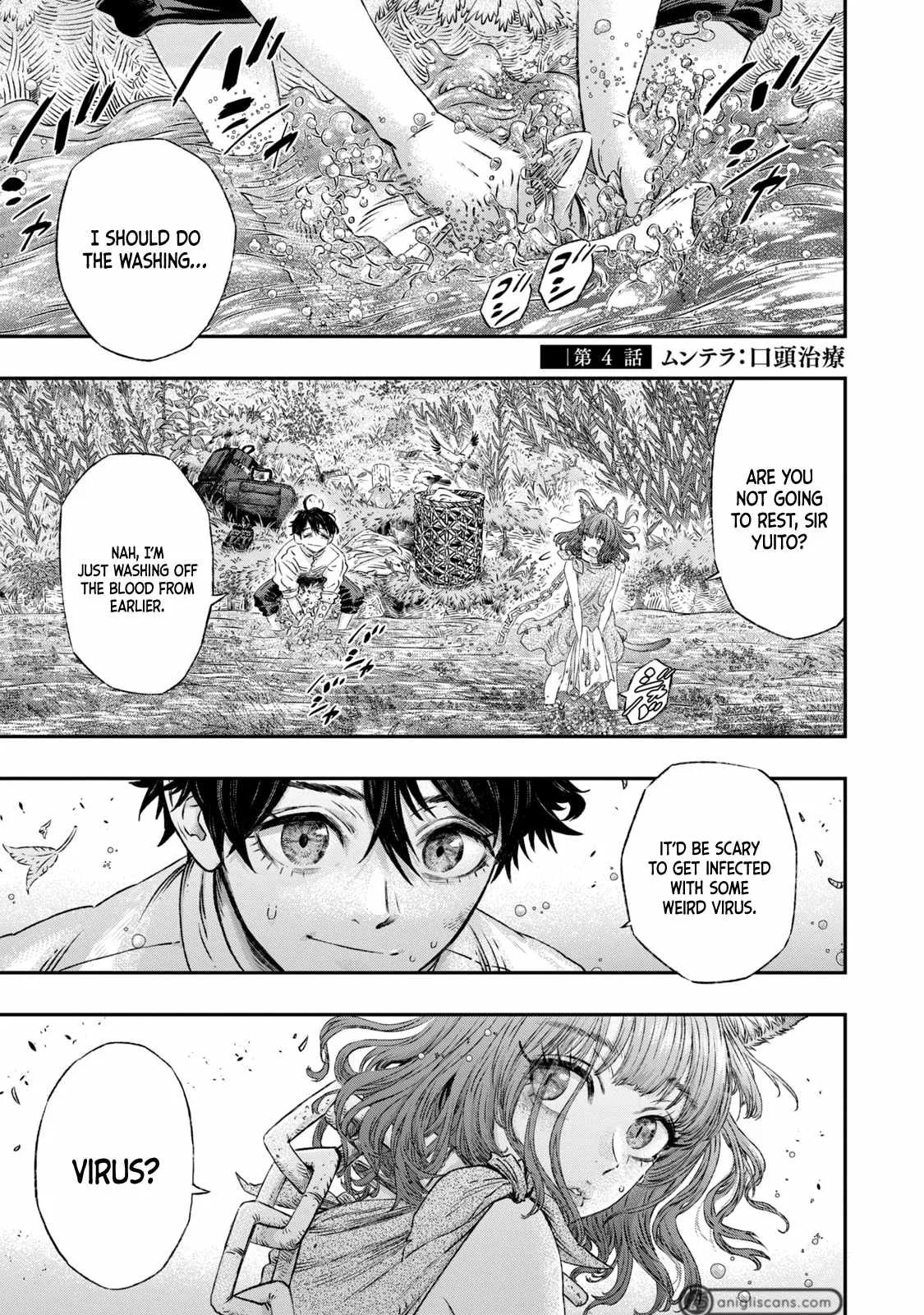 Koudou ni Hattatsu Shita Igaku wa Mahou to Kubetsu ga Tsukanai Chapter 4 – Page 1