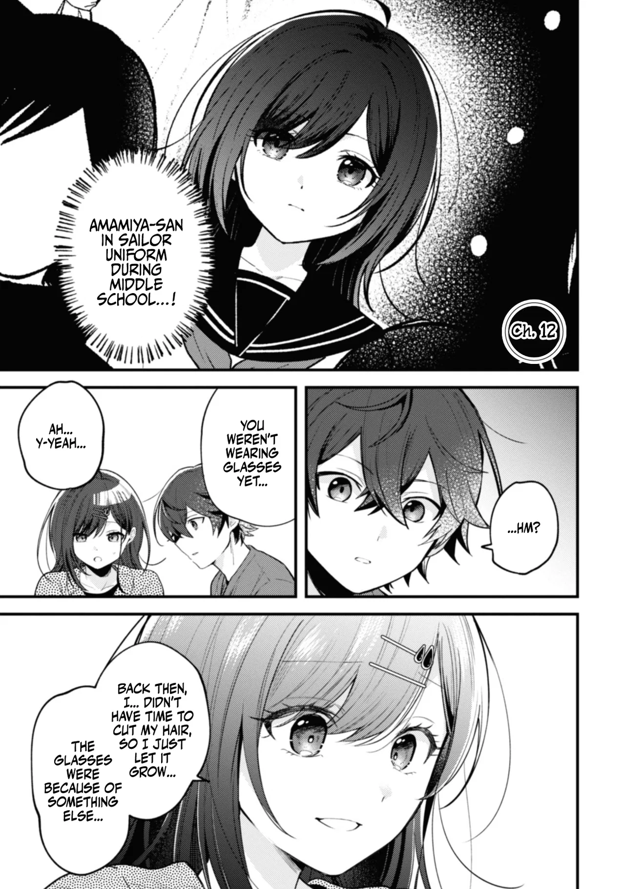 Sekai de Ichiban "Kawaii" Amamiya-san, Nibanme wa Ore Chapter 12 – Page 1