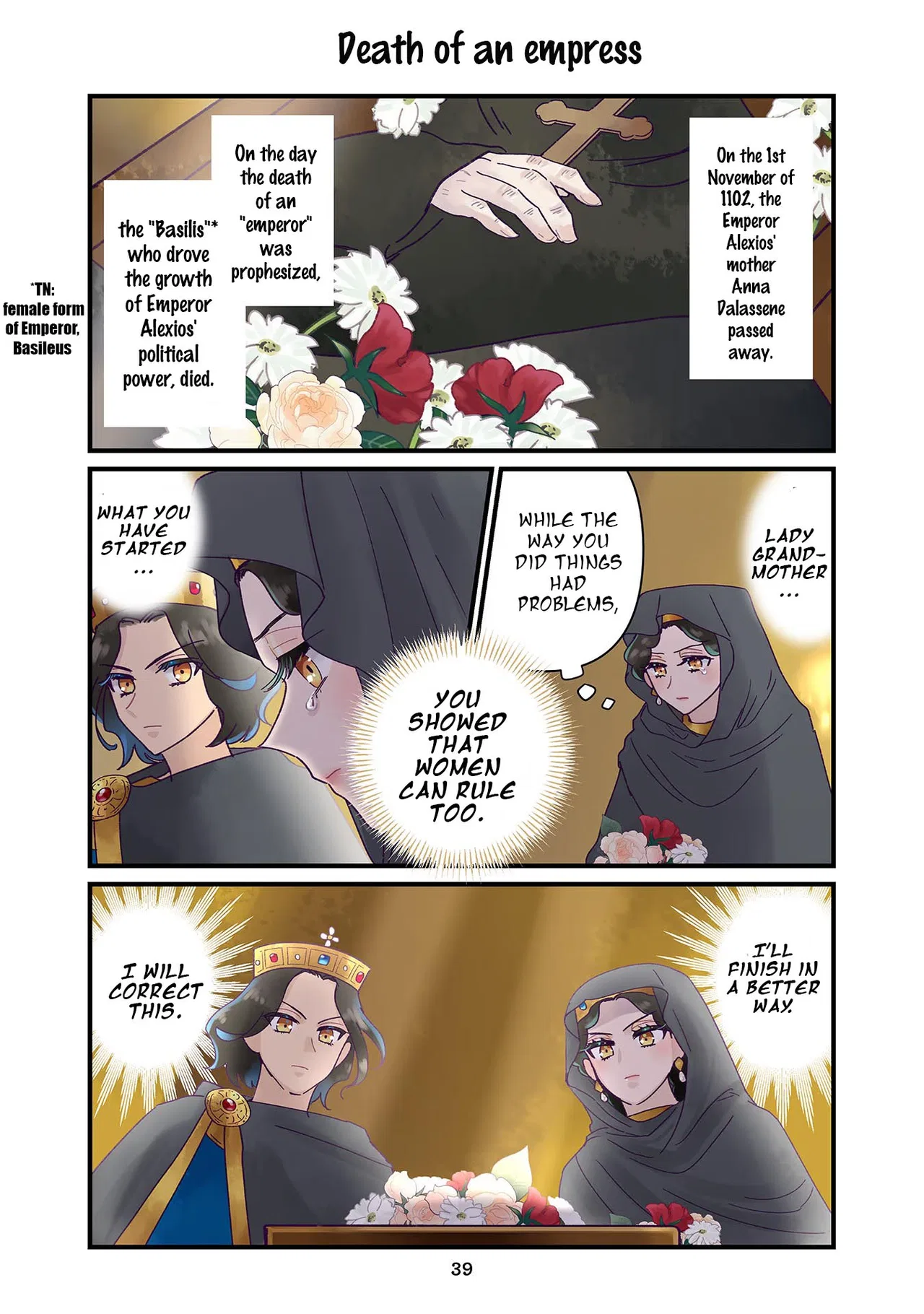 Anna Komnene Chapter 24 – Page 1