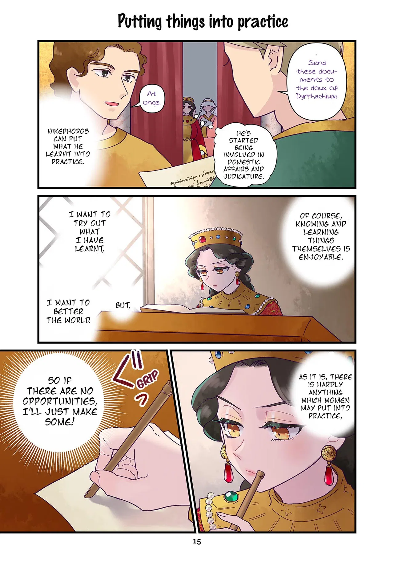 Anna Komnene Chapter 23 – Page 1