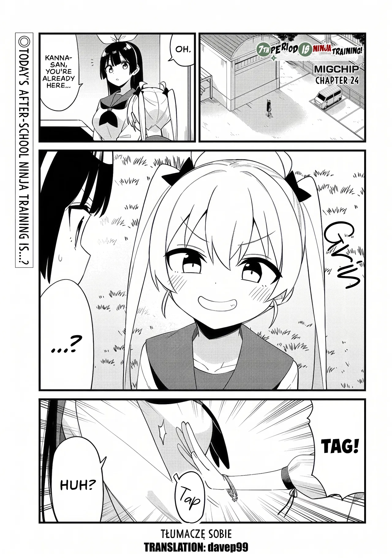 Shichi Genme wa Ninja Shugyou Desu! Chapter 24 – Page 1
