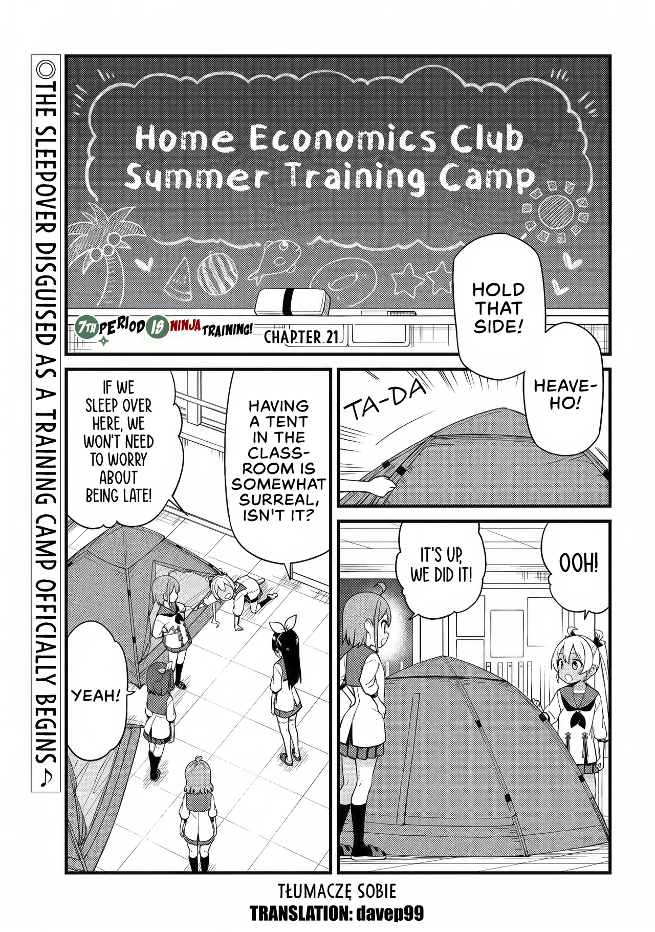Shichi Genme wa Ninja Shugyou Desu! Chapter 21 – Page 1